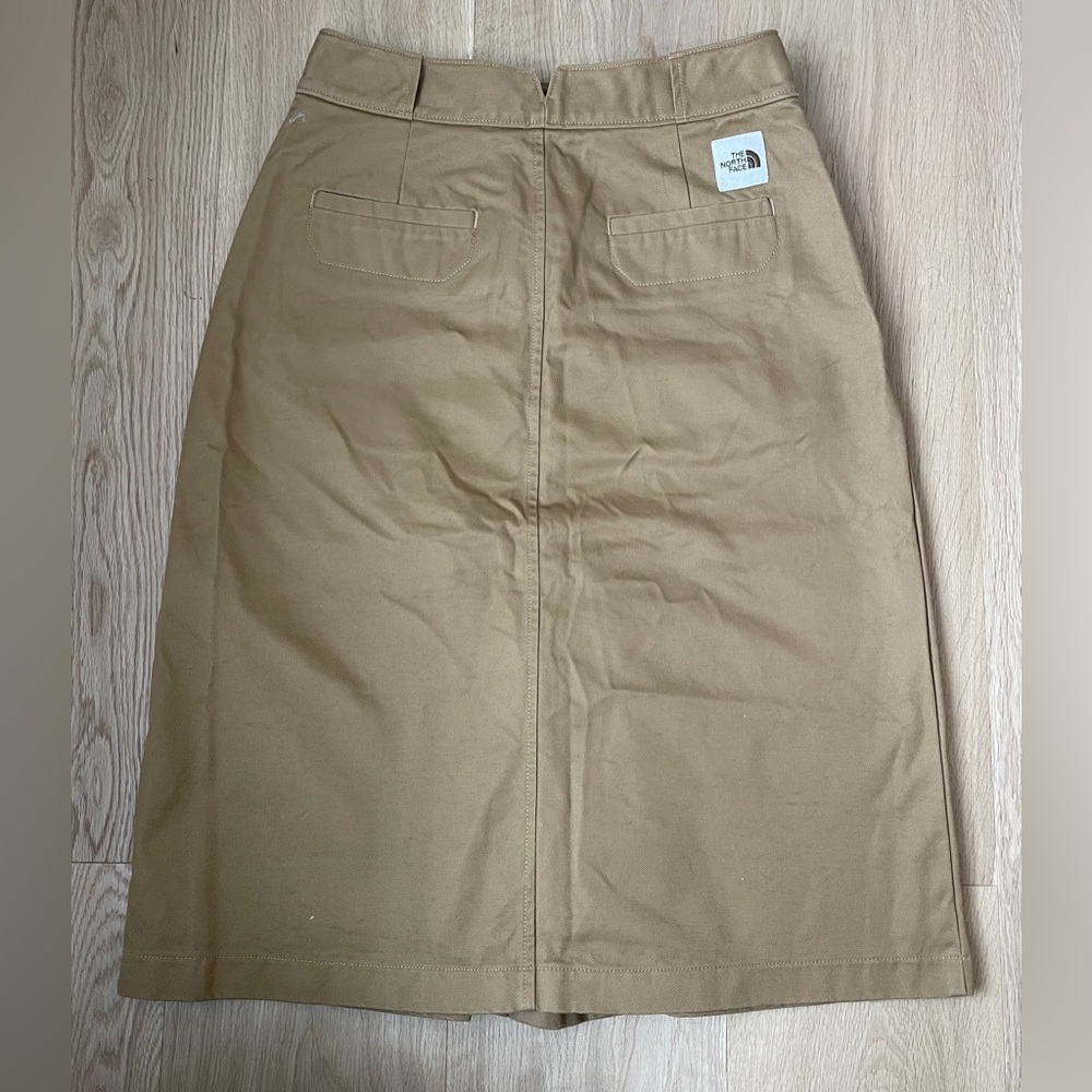 The North Face Women's Brown Label Twill Skirt in Utility Brown - Picture 6 of 13
